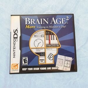Nintendo DS Brain Age 2 | Complete in Case (CIB) | Puzzle & Brain Training